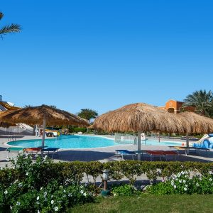 Hotel Caribbean World Resort 5* Soma Bay Hurgada Egipat za porodice sa decom plaža