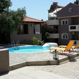 Vila Papaikonomu I Potos Tasos Grčka na plaži