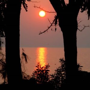 Vila Papaikonomu III Potos Tasos Grčka na plaži