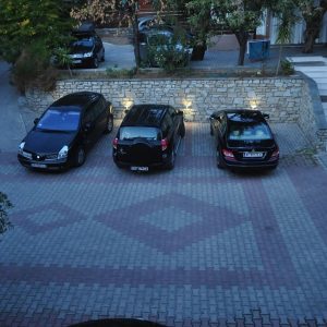 Vila Papaikonomu I Potos Tasos Grčka na plaži