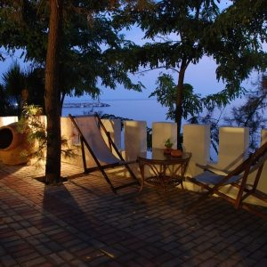 Vila Papaikonomu I Potos Tasos Grčka na plaži
