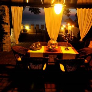 Vila Papaikonomu III Potos Tasos Grčka na plaži