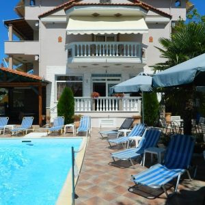 Vila App Hotel Mary 1 Skala Sotiros Tasos Grčka 200m plaža
