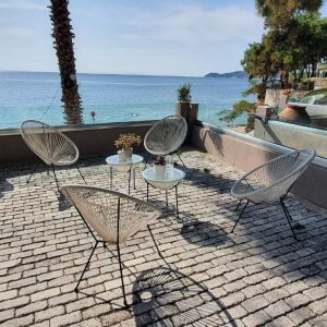 Vila Papaikonomu I Potos Tasos Grčka na plaži