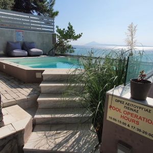 Vila Papaikonomu III Potos Tasos Grčka na plaži