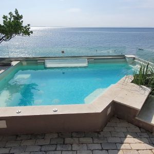 Vila Papaikonomu I Potos Tasos Grčka na plaži