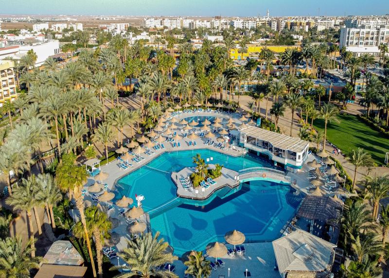 Hotel Giftun Azur Resort 4* Memša Hurgada Egipat lokacija aerodrom