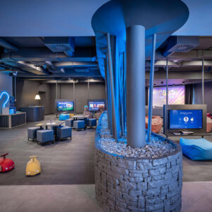 Krk sunny hotel game lounge overview