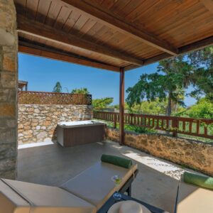 Ikaros Beach Resort Spa Bungalow Outdoor Jacuzzi