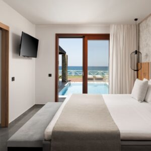 Ikarus Beach Resort Spa Luxury Suite sea front with private pool