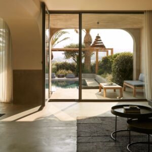 Waterfall Suite with Private Pool LivingAreaOverview