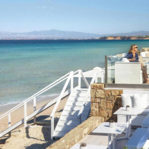 Sani beach