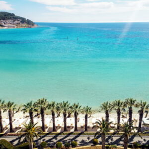 Sani beach beach 2880x1618